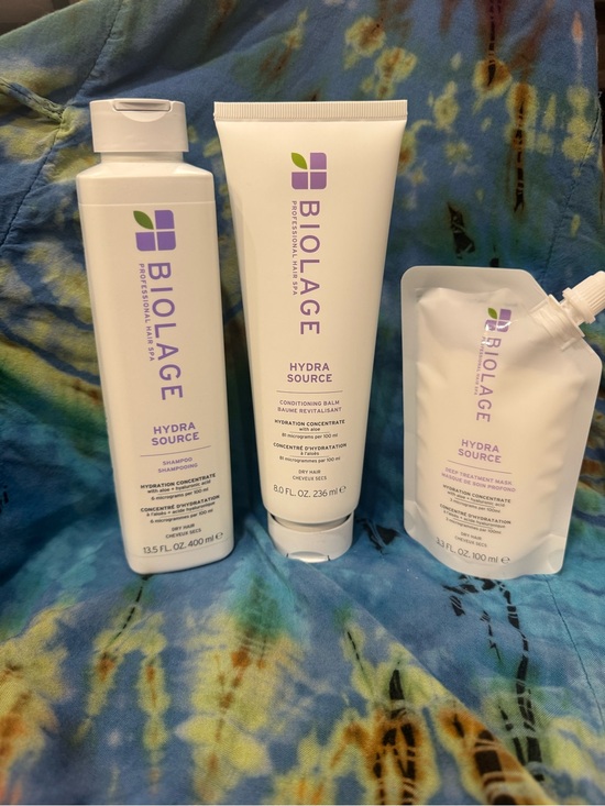 Biolage Other - Biolage HydraSource Trio- Hydration Shampoo, Conditioning Balm & deep treatment